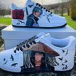 [Custom Itachi Uchiha] Air Force 1 Skateboarding Shoes Unisex