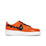 [Customized Hand-painted Graveyard Shadows] Air Force 1 Low-top Shoes Unisex Halloween Series Orange - Image 4