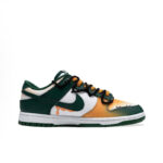 [Custom Halloween Midnight] Dunk Skateboarding Shoes Unisex Low-top Green/Orange - Image 4