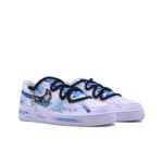 [Customized The Twelve Zodiac Signs: Pisces - Fashionable Starry Sky] Air Force 1 Shoes Unisex - Image 3