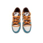 [Custom Magician] Dunk Skateboarding Shoes Unisex Graffiti Blue/Brown - Image 5