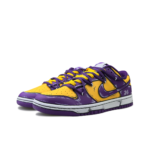 [Custom California, Cartoon Style] Dunk Skateboarding Shoes Men Lakers Colors Purple/Gold - Image 2