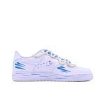 [Customized The Twelve Zodiac Signs: Libra - Fashionable Starry Sky] Air Force 1 Shoes Unisex - Image 4