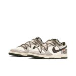 [Custom Plume] Dunk Low Skateboard Shoes Unisex Brown - Image 2