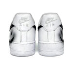 [Customized Devilish Smile] Air Force 1 Low-top Shoes Hand-drawn Unisex Black/White - Image 8