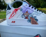 [Custom Luffy Gear 5] Air Force 1 Skateboarding Shoes Unisex - Image 3
