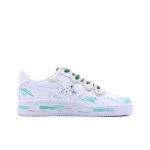 [Customized The Twelve Zodiac Signs: Aquarius - Fashionable Starry Sky] Air Force 1 Shoes Unisex - Image 4