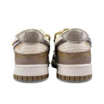 [Custom Bear Biscuit] Dunk Skateboarding Shoes Unisex Graffiti Brown - Image 4