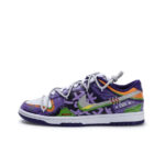 Shark - Custom Graffiti Skateboarding  Shoes Dunk Low Unisex - Image 2