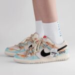 [Custom Sky City] Dunk Skateboarding Shoes Unisex Denim Style - Image 7