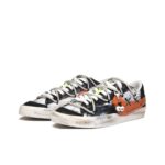 [Customized Pumpkin Party] Blazer Jumbo Low-top Shoes Unisex Black/Orange - Image 3