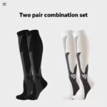 Professional Sports Calf Compression Socks Running Women Men Marathon Socks Fitness Outdoor Jump Rope Compression Long Breathable - Image 20