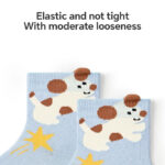 Women's Cotton Sports Socks - 5A Antibacterial Thin Odor, Control Moisture-Wicking Crew Socks (Multi-Pack) - Image 7