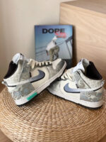 Surging Waves - Unisex Dunk High CNY Custom - Image 11