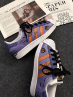 [Custom Midnight Potion] originals SUPERSTAR Low Top Halloween Series Purple/Orange - Image 9