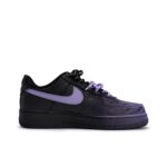 [Custom Graffiti Hand-Painted Floral Pattern Black Tiffany] Air Force 1 Skateboarding Shoes Unisex - Image 10