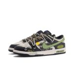 [Custom Shrek] Dunk Low-top Skateboarding Shoes Men Green/Black - Image 2