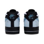 [Custom Azure Serpent & Fan] Air Force 1 Skateboarding Shoes Unisex - Image 4