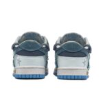 [Custom Marine Conservation: Marine Plankton] Dunk Low Skateboard Shoes Unisex Blue - Image 5