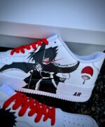 [Custom Sasuke Uchiha] Air Force 1 Skateboarding Shoes Unisex - Image 3