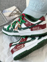 [Custom Christmas Wonder Camp] Dunk Skateboarding Shoes Unisex Low-top - Image 11