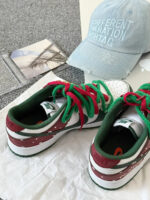 [Custom Christmas Wonder Camp] Dunk Skateboarding Shoes Unisex Low-top - Image 9