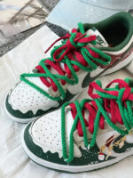 [Custom Christmas Wonder Camp] Dunk Skateboarding Shoes Unisex Low-top - Image 10