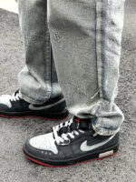 Night Ride - Men's Jordan 1 Low Custom - Image 7
