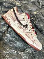 [Custom Mad Max] Dunk Skateboarding Shoes Men Low-top Brown/Red - Image 10