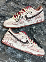 [Custom Mad Max] Dunk Skateboarding Shoes Men Low-top Brown/Red - Image 7