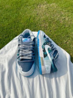 [Custom Marine Conservation: Marine Plankton] Dunk Low Skateboard Shoes Unisex Blue - Image 10