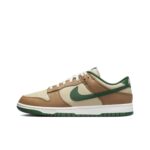 [Custom Harry Potter - The Fantastic World of Magic] Dunk Skateboarding Shoes Unisex Black/Beige/Green - Image 5