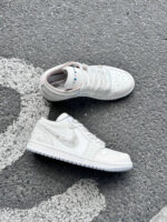 [Custom Camellia‘s Message] Jordan Air Jordan 1 Low Top Unisex Skateboarding Shoes - Image 14