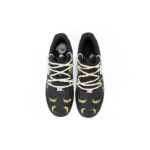 [Custom Women's banana deconstructed wind shoelaces]  Air Force 1 Skateboarding Shoes Women's Low-top Black - Image 4