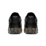 [Custom Female artist series graffiti black]  Air Force 1 Skateboarding Shoes Women's Low-top Black - Image 4
