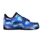 [Custom spray-painted mandarin ducks]  Air Force 1 Skateboarding Shoes Women's Low-top Blue-green Mandarin Duck - Image 2