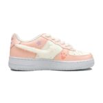 [Custom Pom-Pom Diary]  Air Force 1 Skateboarding Shoes Women's Low-top Pink/white - Image 2