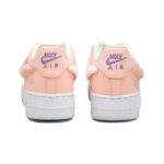 [Custom Pom-Pom Diary]  Air Force 1 Skateboarding Shoes Women's Low-top Pink/white - Image 4