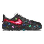 [Custom The female version of Angry Cthulhu is dark and special]  Air Force 1 Skateboarding Shoes Women's - Image 3