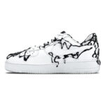 [Custom Superhero Venom]  Air Force 1 Skateboarding Shoes Women's - Image 3