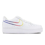 [Custom A female spray-painted hand-painted ink-wash painting of the Three Pools Mirroring the moon]  Air Force 1 Skateboarding Shoes Women's - Image 2