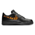 [Custom Men's printed leopard print]  Air Force 1 Skateboarding Shoes Men Low-top Leopard - Image 3