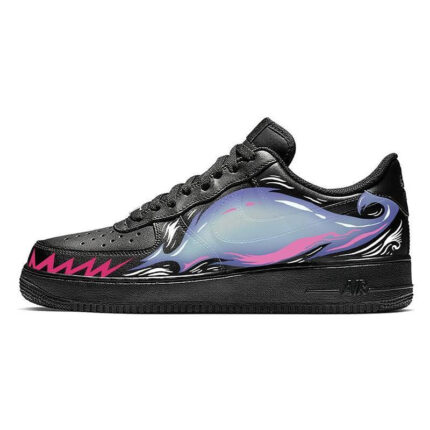 [Custom Male movie-themed Venom spray painting]  Air Force 1 Skateboarding Shoes Men