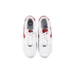 [Custom Valentine's Day spray painting roses in red and white]  Air Force 1 Skateboarding Shoes Men Low-top White/Red - Image 4