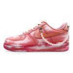 [Custom Dye pink]  Air Force 1 Skateboarding Shoes Men Low-top Powder - Image 2