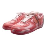 [Custom Dye pink]  Air Force 1 Skateboarding Shoes Men Low-top Powder - Image 4