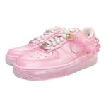 [Custom Valentine's Day is dyed pink with alcohol scratch-off cards]  Air Force 1 Skateboarding Shoes Men - Image 4