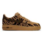[Custom Tiger print spray painting for both men and women]  Air Force 1 Skateboarding Shoes Unisex - Image 3