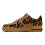 [Custom Tiger print spray painting for both men and women]  Air Force 1 Skateboarding Shoes Unisex - Image 4