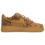 [Custom Cashew flower]  Air Force 1 Skateboarding Shoes Unisex - Image 2